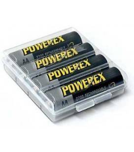 POWEREX BLISTER 4 batterie ricaricabili NiMH AA, 2700mAh