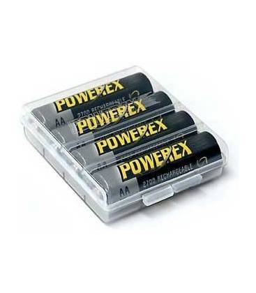 POWEREX BLISTER 4 NiMH AA rechargeable batteries, 2700mAh