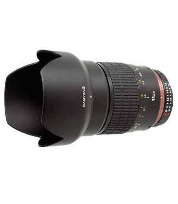 SAMYANG 35 mm f1.4 AS UMC GRANDE ANGOLO PER CANON