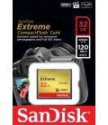 ESTEME SANDISK COMPACT FLASH EXTREME 32GB (120MB/s)
