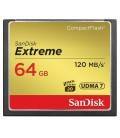 SANDISK COMPACT FLASH  EXTREME 64GB 120MB/s