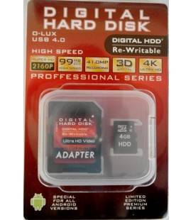 HDD TARJETA MEMORIA MICRO SD 4GB (Class10)