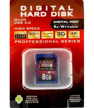 Scheda SD HDD 8GB (Classe 10)