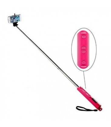 SELFIE EINBEINSTATIV MIT BLUETOOTH UND ZOOM SCHWARZ/BLAU-PINK/GRÜN