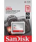 SANDISK COMPACT FLASH ULTRA 16GB 50MB/S