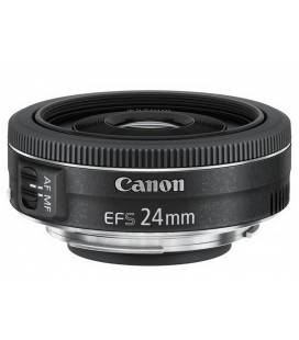 Canon EF-S 24mm f/2,8 STM + 1 ANNO GRATUITO SERPLUS CANON DI MANUTENZIONE VIP SERPLUS CANON
