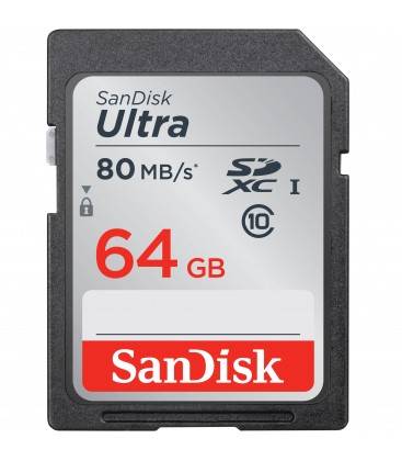 SanDisk Ultra SDXC I 64 GB (80 MB/s, Clase 10)