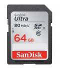 SANDISK ULTRA SDXC  64 GB (80 MB/s, CLASE 10)