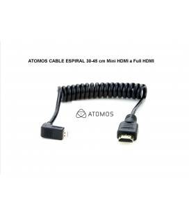 ATOMOS SPIRAL CABLE 30-45 cm Mini HDMI to Full HDMI