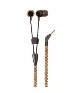 Wraps Auricolari Noce Naturale e Bracciale Con Microfono