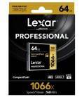 LEXAR COMPACT FLASH 64GB UDMA7 1066X 1606X 160MB/S