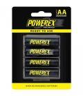 POWEREX PRE-CHARGED BATTERIES (4 PCS AA) 2600MAH