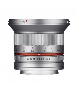 Acheter Samyang 12Mm F/2.0 Nsc Mft Argenté