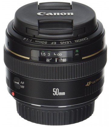 CANON EF 50mm f1.4 USM + FREE 1 an VIP MAINTENANCE SERPLUS CANON