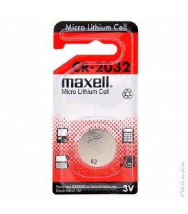 MAXELL BUTTON STACK CR2032