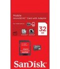 SANDISK 32GB KLASSE 4 MICRO SD TRANSFLASH
