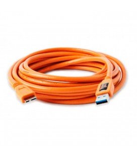 TETHER TOOLS CABLE USB 3.0 MALE TO MICRO B 4.6 M ORANGE (CU5454)