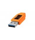TETHER TOOLS CABLE USB 3.0 ACTIVE EXTENSION 4,9m NARANJA (CU3017)