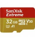 SANDISK  MICR SDHC EXTREME  32 GB 100M/BS