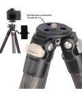 LEOFOTO LS-324C + LH-40 TRIPOD CARBON + KNEECAP