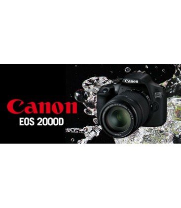 Comprar canon eos 2000d + objetivo 18-55 is ii en Dukefotografia