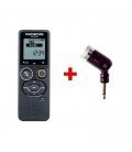 OLYMPUS VN-541PC + UNIDIRECTIONAL MICROPHONE ME52 4GB RECORDER