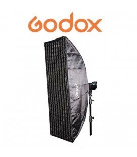 FENÊTRE GODOX 80X120CMS + GRILLE + ADAPTATEUR ELINCHROM SB-FE80120