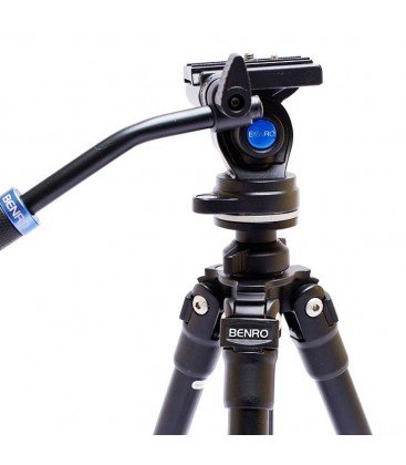 Benro Kit De Trípode De Video Slim Tsl08As2Csh
