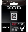 SONY XQD-TARJETA SERIE G 64GB 440MB/s 