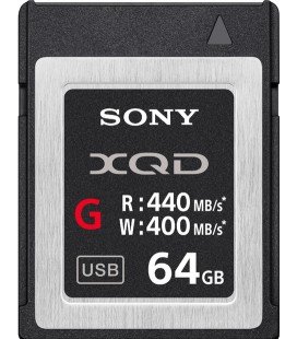 SONY XQD-TARJETA SERIE G 64GB 440MB/s 