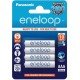 Sanyo Eneloop Blister 4 Pilas Recargables Aaa/750Ma.