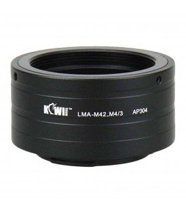 KIWIFOTOS  LMA-M42_M4/3 M42 ADATTATORE