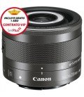 CANON EF-M 28 MM F / 3.5 Macro IS STM + FREE 1 AN VIP MAINTENANCE SERPLUS CANON 