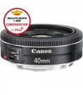 CANON EF 40mm f/2,8 STM + 1 ANNO GRATUITO SERPLUS CANON VIP MAINTENANCE SERPLUS CANON