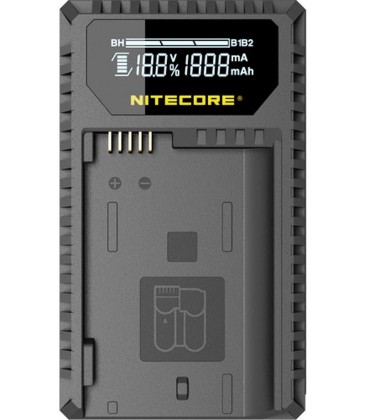 NITECORE UNK1 CARGADOR NIKON EN-EL14/A4A/15 DUAL(2BATERIAS 1 USB)