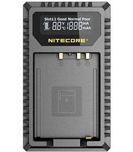 NITECORE FX1 LADEGERÄT FUJIFILM NP-W126 DUAL (2 BATTERIEN 1 USB)