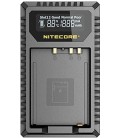 NITECORE FX1 CHARGER FUJIFILM NP-W126 DUAL (2 BATTERIES 1 USB)