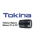 TOKINA OPERA 50MM F/1.4 FF CANON E