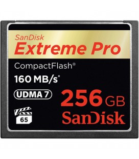 SANDISK EXTREME PRO 256GB 160MB/s COMPACT FLASH