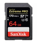 Carte SANDISK EXTREME PRO SDXC 64 GB 170MB/s