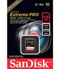 SANDISK TARJETA EXTREME PRO SDXC 128 GB 170MB/S