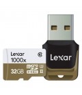 LEXAR MICRO SDHC 32 GB 150M/S +LECTOR USB3.0