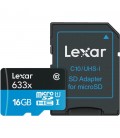 LEXAR MICRO SDXC 16 GB 95M/S 633X UHS1 + ADAPTADOR