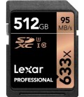LEXAR  SDXC 512 GB 95M/S UHS-I 633x