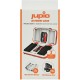 JUPIO ESTUCHE PARA BATERÍAS Y TARJETAS DE MEMORIA.