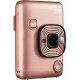 FUJI CAMARA INSTAX MINI LIPLAY dorada rosa