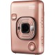 FUJI CAMARA INSTAX MINI LIPLAY dorada rosa
