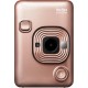 FUJI CAMARA INSTAX MINI LIPLAY dorada rosa