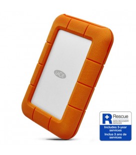 LACIE RUGGED THUNDEDRBOLT 500GB Hard Drive USB 3.1 Type C