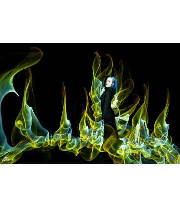 LIGHTPAINTING P FIBRA ÓPTICA CUADRADA 1 METRO